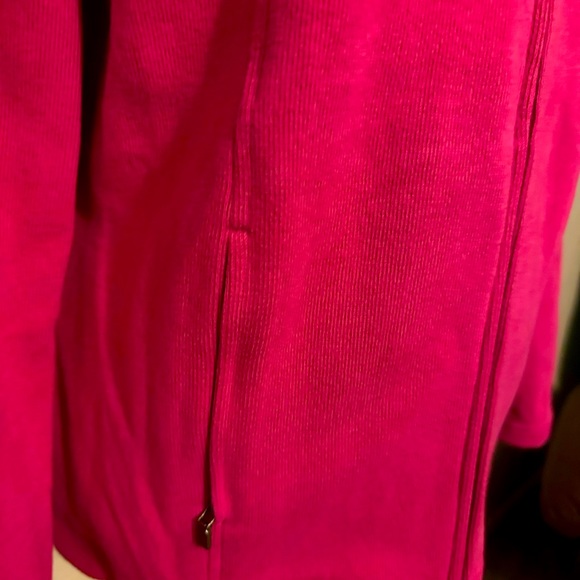 EUC XL KIRKLAND signature zip up jacket in vibrant pink - Picture 3 of 5